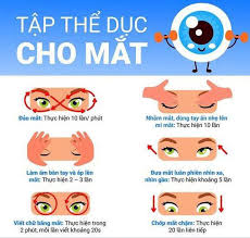 tập thể dục cho mắt